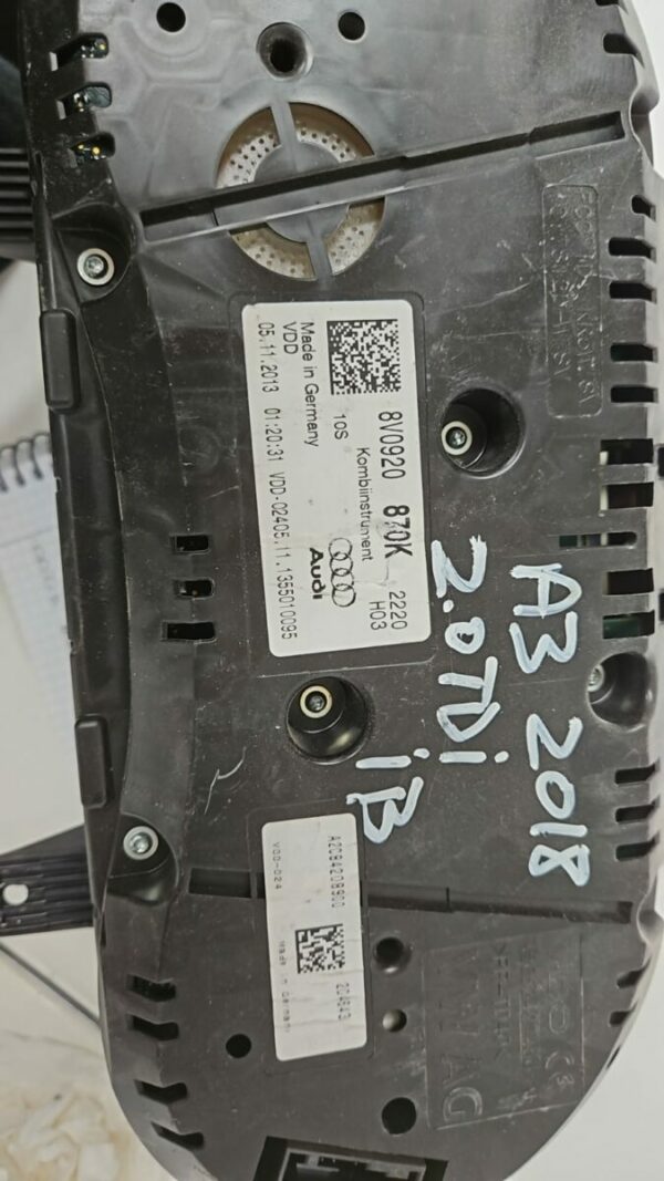 AUDI A3 (8V1, 8VK) AÑO 2012 - 2020 - Imagen 2