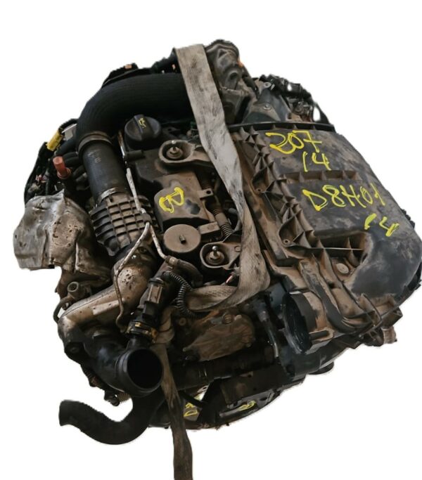 MOTOR 1.4 HDI D8H01 PEUGEOT 207 AÑO 2014 - Imagen 3