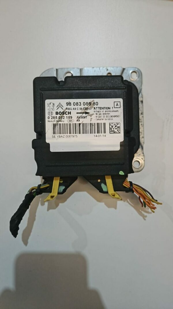 JUEGO AIRBAG 5 PUERTAS 9808308980/0285012189 PEUGEOT 208 AÑO 2014 - Imagen 2