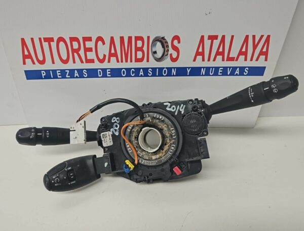 CONMUTADOR LUCES E INTERMITENCIA Y LIMPIA PEUGEOT 208 AÑO 2014