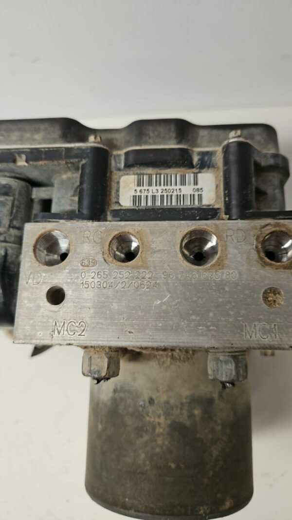 MODULO ABS 1.6 HDI 0265252222 CITROEN BERLINGO AÑO 2015 - Imagen 2