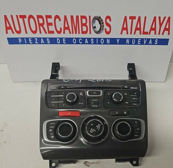 BOTONERA RADIO / MANDO AIRE ACONDICIONADO CITROEN C4 AÑO 2015