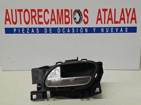 MANETA INTERIOR TRASERA IZQUIERDA PEUGEOT 208 AÑO 2014