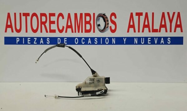 CERRADURA TRASERA DERECHA PEUGEOT 208 AÑO 2014