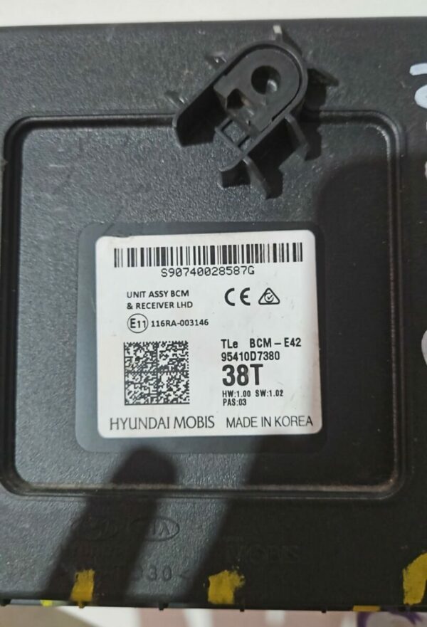 CENTRALITA BCM 95410D7380 HYUNDAI TUCSON AÑO 2019 - Imagen 2