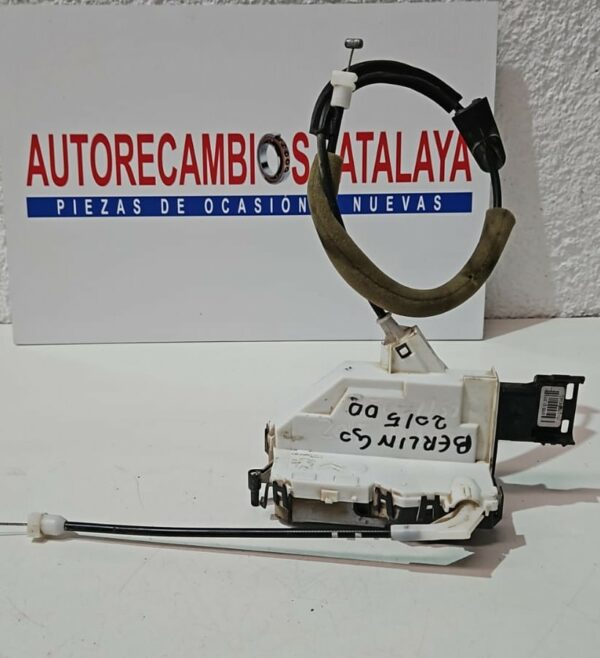 CERRADURA DELANTERA DERECHA CITROEN BERLINGO AÑO 2015