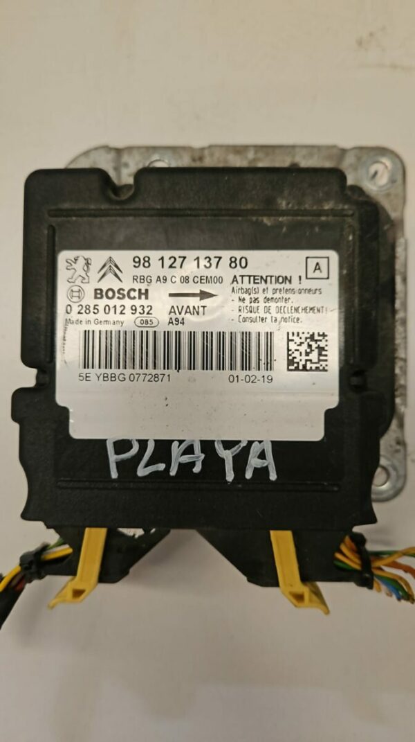 JUEGO AIRBAG COMPLETO 9812713780 PEUGEOT 2008 AÑO 2016 - Imagen 2