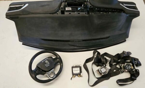 JUEGO AIRBAG COMPLETO 9812713780 PEUGEOT 2008 AÑO 2016