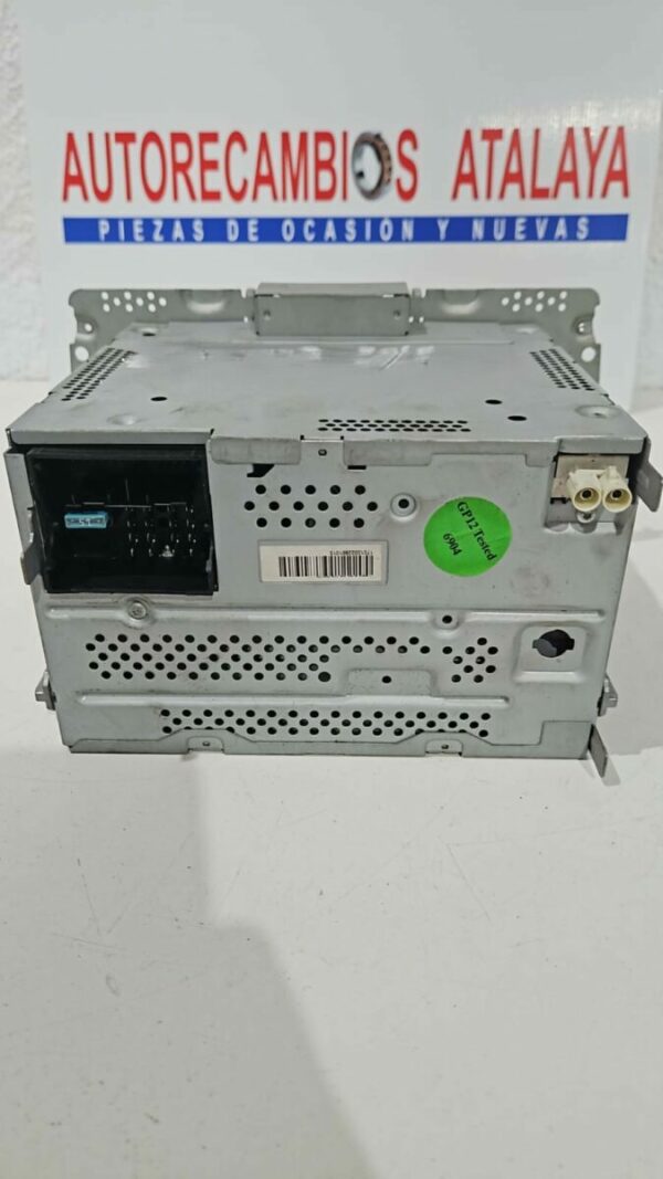 SISTEMA AUDIO/RADIO CD SKODA SUPER B AÑO 2010 - Imagen 3