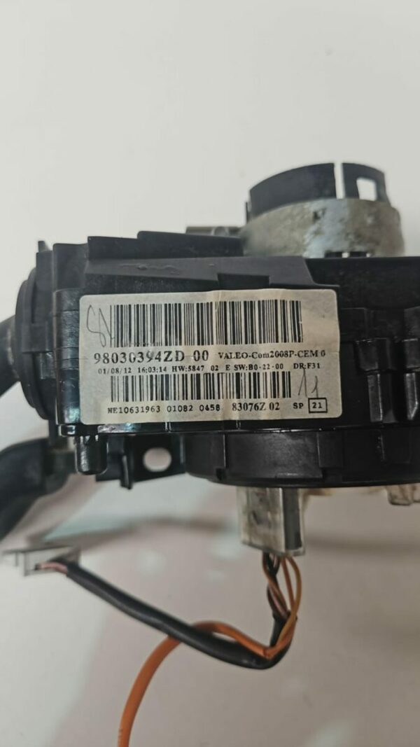 CONMUTADOR LUCES Y LIMPIA PEUGEOT 208 AÑO 2012 - Imagen 5