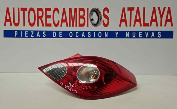 PILOTO TRASERO DERECHO OPEL CORSA D AÑO 2009 3 PUERTAS
