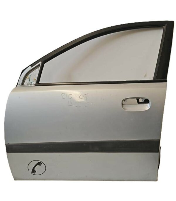 PUERTA DELANTERA IZQUIERDA KIA RIO AÑO 2007 5 PUERTAS