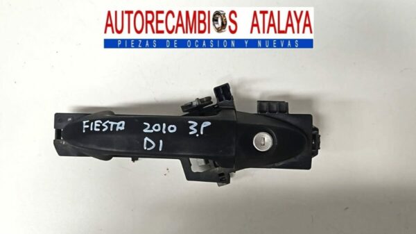 MANETA EXTERIOR DELANTERA IZQUIERDA FORD FIESTA AÑO 2010 3 PUERTAS