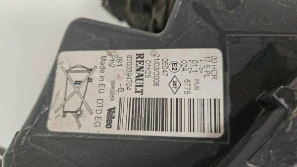FARO DELANTERO DERECHO RENAULT SPACE AÑO 2008 - Imagen 2