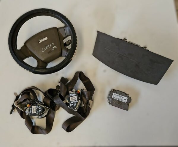 JUEGO AIRBAG JEEP COMPASS AÑO 2009