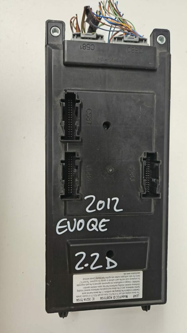 CAJA RELE FUSIBLES LAND ROVER RANGE ROVER EVOQUE AÑO 2012 - Imagen 4
