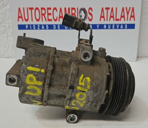 COMPRESOR AIRE ACONDICIONADO GASOLINA VOLKSWAGEN UP AÑO 2015 - Imagen 2