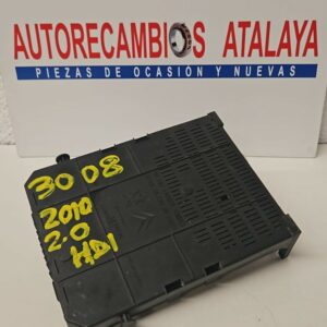 CAJA RELE FUSIBLES 2.0 HDI PEUGEOT 3008 AÑO 2010