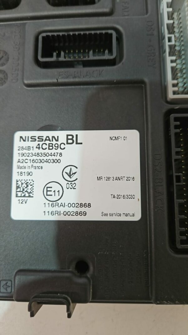 MODULO CONFORT 1.5 DCI NISSAN QASHQAI AÑO 2018 - Imagen 3