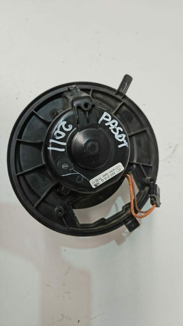 VENTILADOR INTERIOR VOLKSWAGEN PASSAT AÑO 2011 - Imagen 2