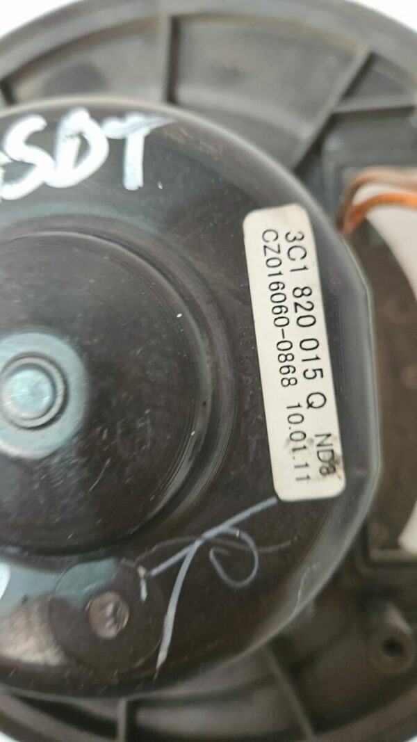 VENTILADOR INTERIOR VOLKSWAGEN PASSAT AÑO 2011 - Imagen 3