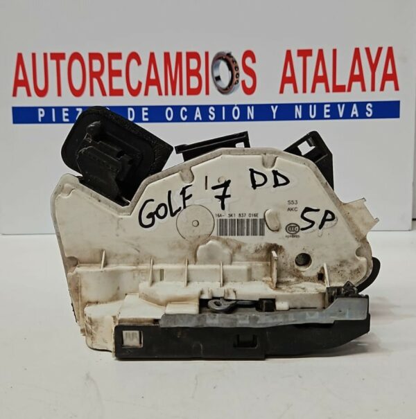 CERRADURA DELANTERA DERECHA VOLKSWAGEN GOLF VII AÑO 2015 5 PUERTAS