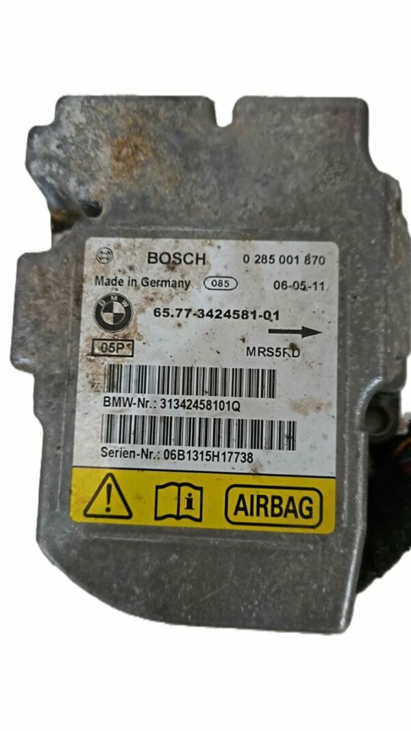 JUEGO AIRBAG BMW X3 AÑO 2005 - Imagen 3