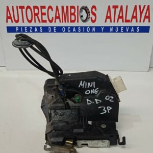 CERRADURA DELANTERA DERECHA MINI ONE AÑO 2002 3 PUERTAS
