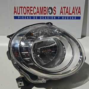 FARO DELANTERO DERECHO FIAT 500 AÑO 2009