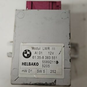 MODULO DE CONTROL DE REGULACION DE ALCANCE DE FAROS DE XENON MINI ONE-COOPER (R50, R53, R52 DESCAPOTABLE) AÑO 01-06