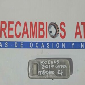 LUZ INTERIOR TECHO LATERAL IZQUIERDA RENAULT KOLEOS AÑO 2010