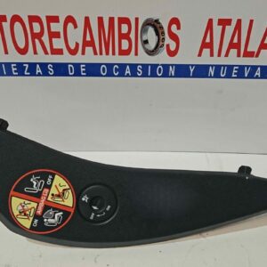 MOLDURA LATERAL IZQUIERDA DEL SALPICADERO CON INTERRUPTOR PARA ACTIVAR O DESACTIVAR EL AIRBAG DEL PASAJERO RENAULT KOLEOS AÑO 2010