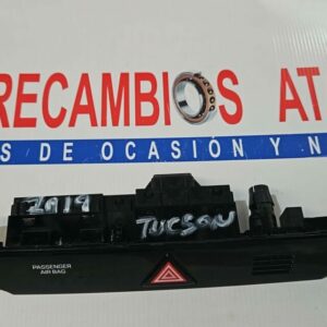 INTERRUPTOR WARNING E INDICADOR DE ESTADO DEL AIRBAG DEL PASAJERO HYUNDAI TUCSON AÑO 2019