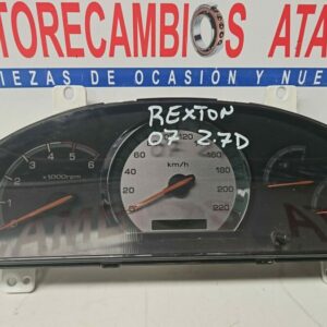 CUADRO INSTRUMENTOS 2.7 DIESEL SSANGYONG REXTON AÑO 2007