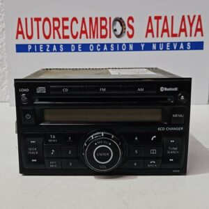 RADIO NISSAN QASHQAI (J10,NJ10,JJ10E) AÑO 2007-2013