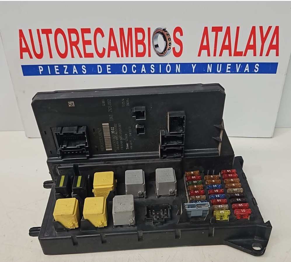CAJA DE FUSIBLES Y RELES (MODULO SAM) 2.2 CDI MERCEDES SPRINTER AÑO 2014