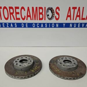SET DISCOS DE FRENO DELANTEROS 1.5 GASOLINA SEAT LEON AĂO 2019