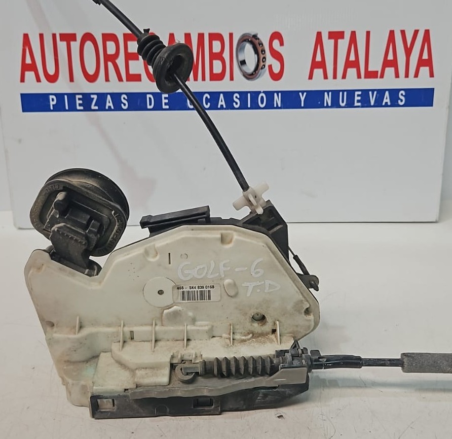 CERRADURA TRASERA DERECHA VOLKSWAGEN GOLF VI AÑO 08-12