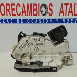 CERRADURA DELANTERA IZQUIERDA 5 PUERTAS SKODA FABIA AÑO 2015