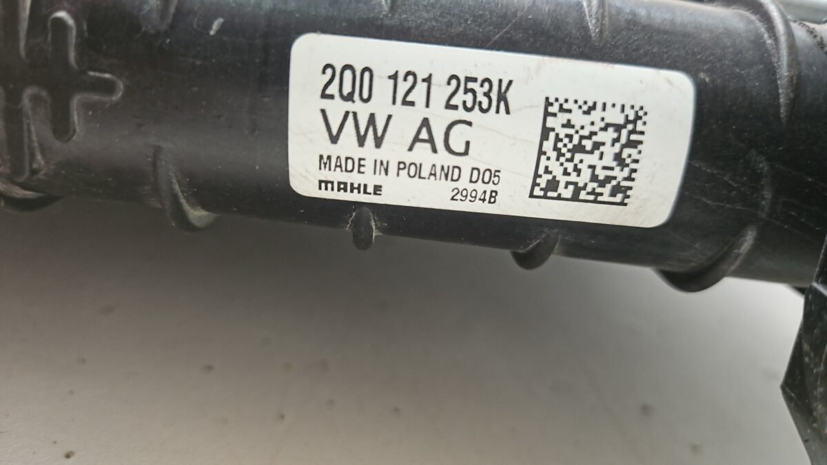 RADIADOR DE AGUA 1.0 GASOLINA SKODA FABIA AÑO 2021- - Imagen 3