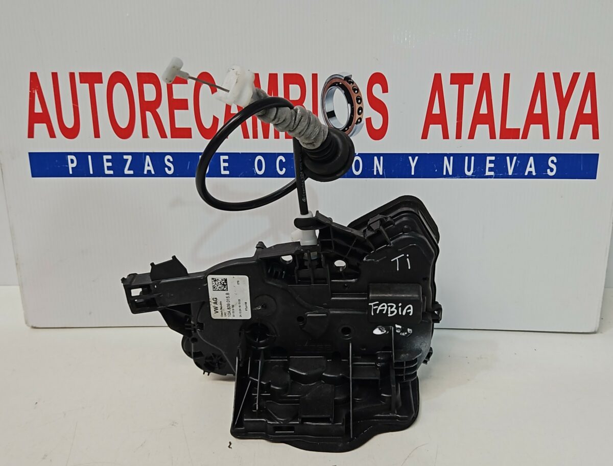 CERRADURA TRASERA IZQUIERDA SKODA FABIA AÑO 2021-