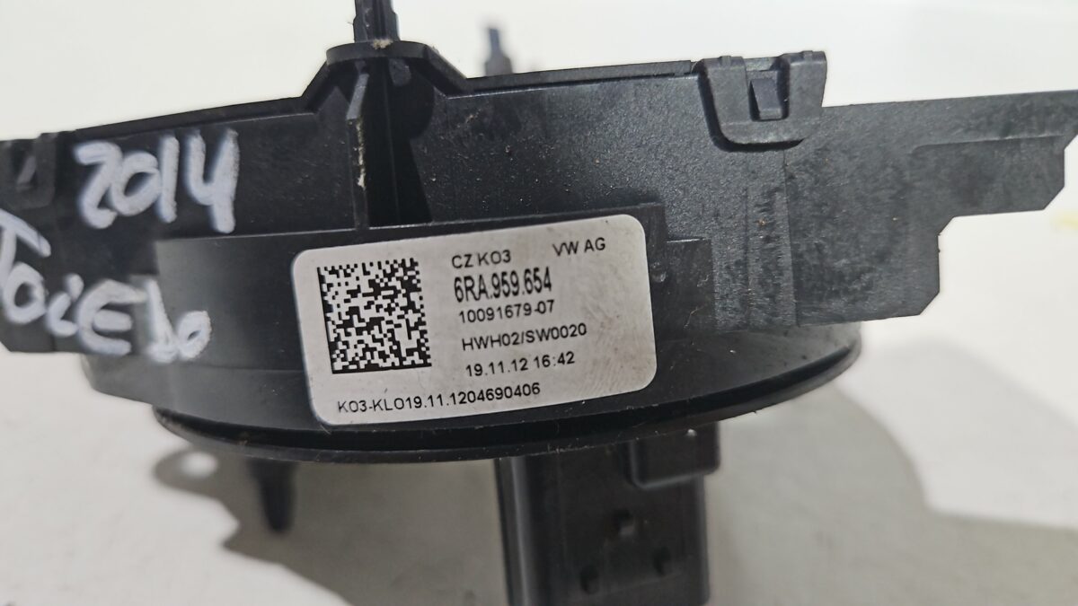 ANILLO AIRBAG SEAT TOLEDO IV (MK4-KG3) AÑO 2012-2019 - Imagen 4